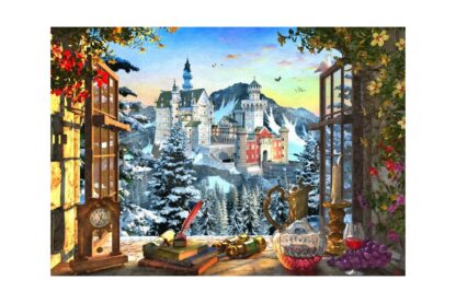 puzzle bluebird dominic davison mountain castle 1000 piese 70122