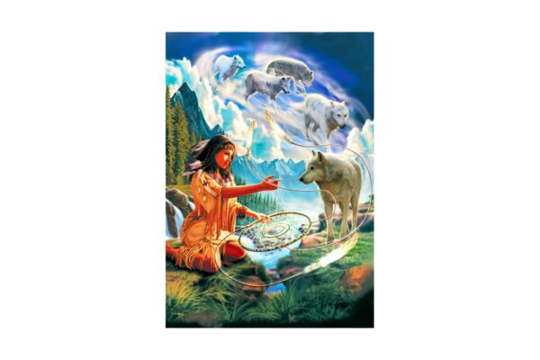 puzzle bluebird dream catcher 1000 piese 70126