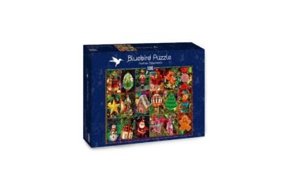 puzzle bluebird festive ornaments 1000 piese 70325 p 1