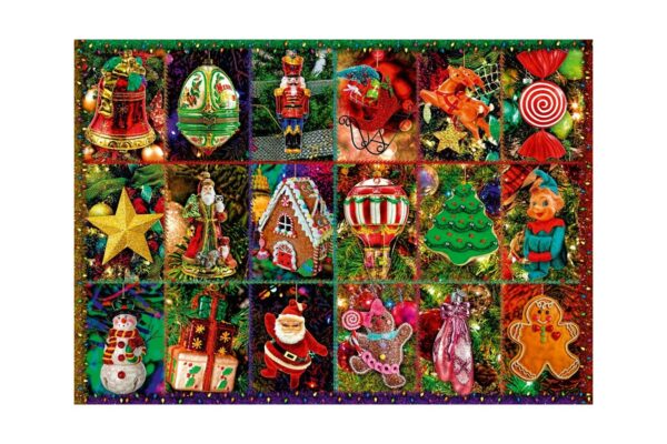 puzzle bluebird festive ornaments 1000 piese 70325 p