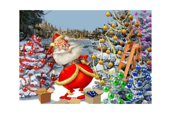 puzzle bluebird francois ruyer christmas countdown 500 piese 70296