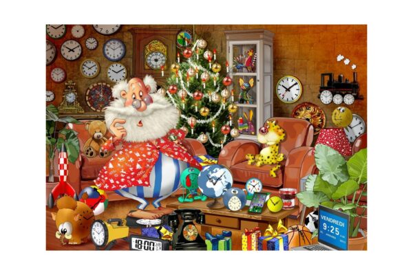 puzzle bluebird francois ruyer christmas time 1000 piese 70295