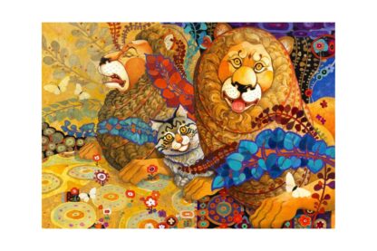 puzzle bluebird galchutt david leonine tapestry 1000 piese 70091