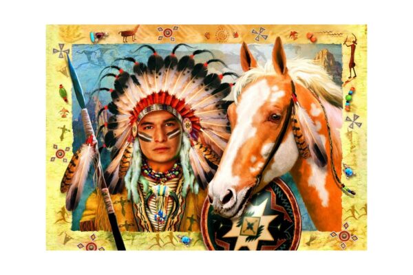 puzzle bluebird indian chief 1500 piese 70284