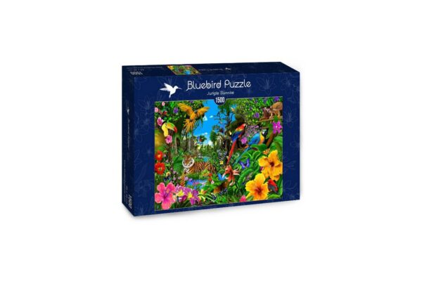 puzzle bluebird jungle sunrise 1500 piese 70150 1