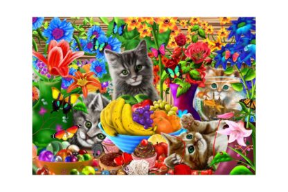 puzzle bluebird kitten fun 1000 piese 70183