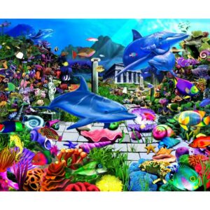 Puzzle Bluebird - Lost Undersea World, 1.000 piese (70145)