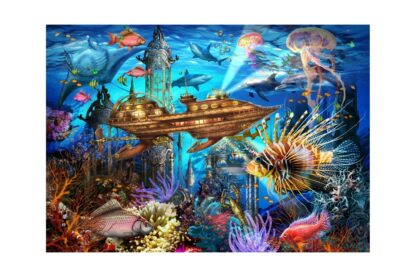 puzzle bluebird marchetti ciro aqua city 1000 piese 70121