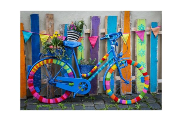 puzzle bluebird my beautiful colorful bike 1000 piese 70010