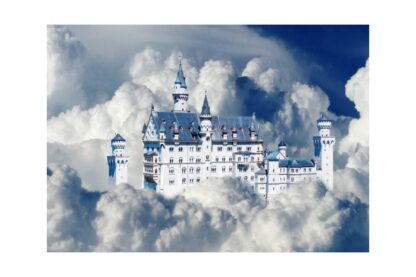 puzzle bluebird neuschwanstein castle in clouds 500 piese 70036