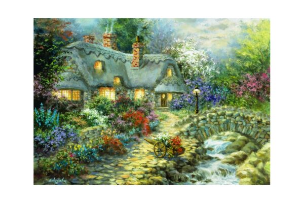 puzzle bluebird nicky boehme country cottage 1000 piese 70064