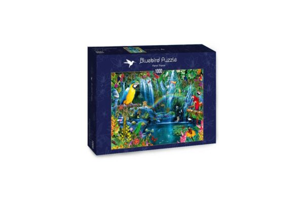 puzzle bluebird parrot tropics 1000 piese 70298 p 1