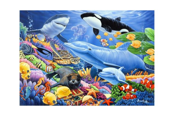 puzzle bluebird sealife 500 piese 70084