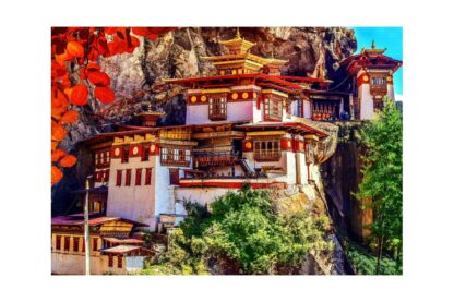 puzzle bluebird taktsang bhutan 500 piese 70013