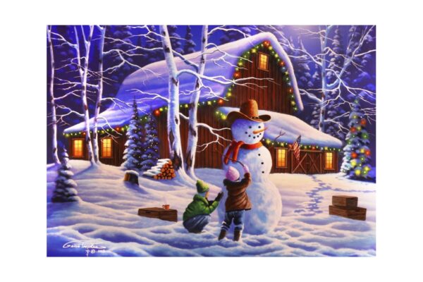 puzzle bluebird the joy of christmas 1500 piese 70098