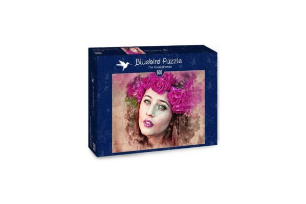 puzzle bluebird the rose woman 500 piese 70007 1