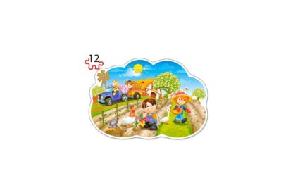 puzzle castorland 4 in 1 contur four season 8 12 15 20 piese 3