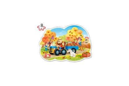 puzzle castorland 4 in 1 contur four season 8 12 15 20 piese 4