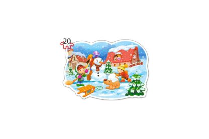 puzzle castorland 4 in 1 contur four season 8 12 15 20 piese 5