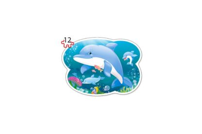 puzzle castorland 4 in 1 contur underwater world 8 12 15 20 piese 3