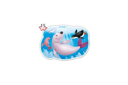 puzzle castorland 4 in 1 contur underwater world 8 12 15 20 piese 4