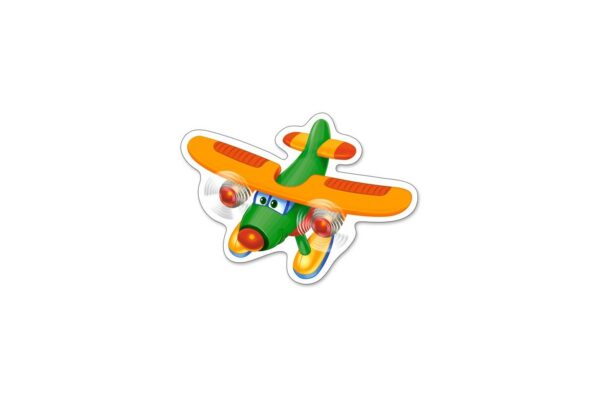 puzzle castorland 4 in 1 funny planes 3 4 6 9 piese 2
