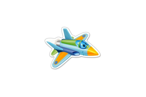 puzzle castorland 4 in 1 funny planes 3 4 6 9 piese 3