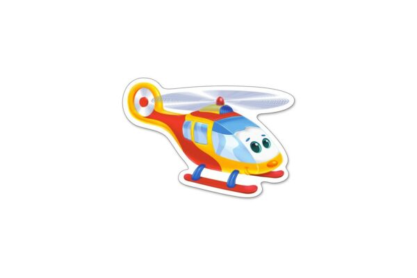 puzzle castorland 4 in 1 funny planes 3 4 6 9 piese 4
