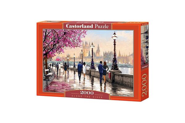 puzzle castorland along the river 2000 piese 1