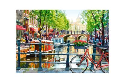 puzzle castorland amsterdam landscape 1000 piese