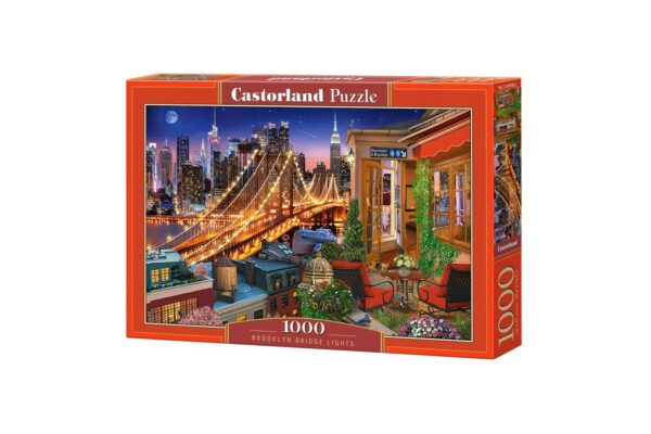 puzzle castorland brooklyn bridge lights 1000 piese 104598 1