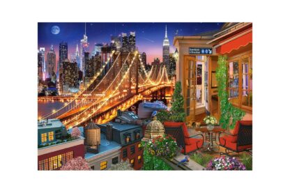 puzzle castorland brooklyn bridge lights 1000 piese 104598