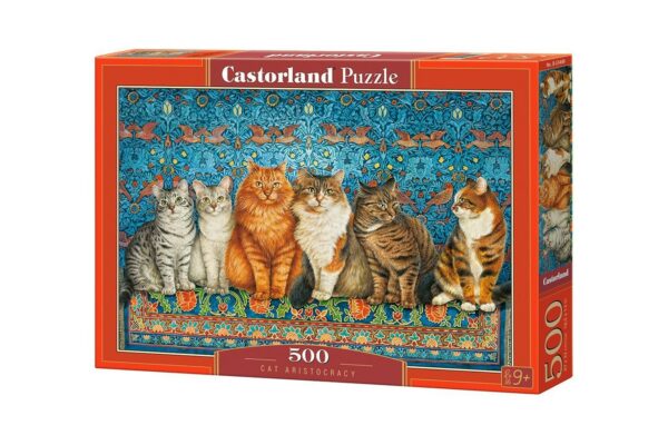 puzzle castorland cat aristocracy 500 piese 53469 1