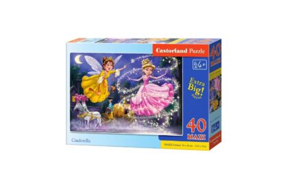 puzzle castorland cinderella 40 piese xxl 040278