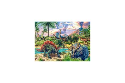 puzzle castorland dinosaur volcanos 120 piese