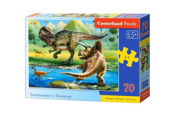 puzzle castorland dinosaurs 70 piese 070084