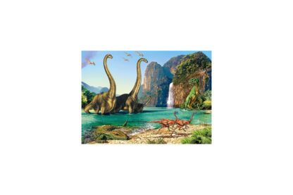 puzzle castorland dinozaur world 60 piese