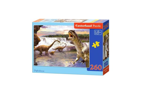 puzzle castorland diplodocus 260 piese 1