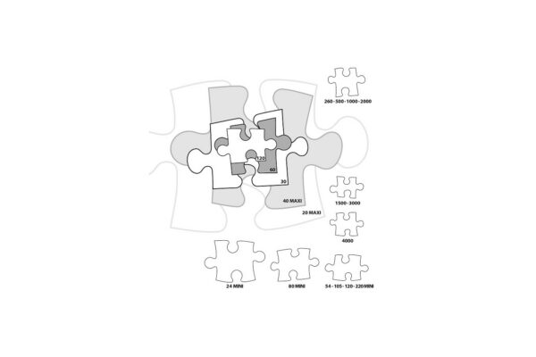 puzzle castorland diplodocus 260 piese 2