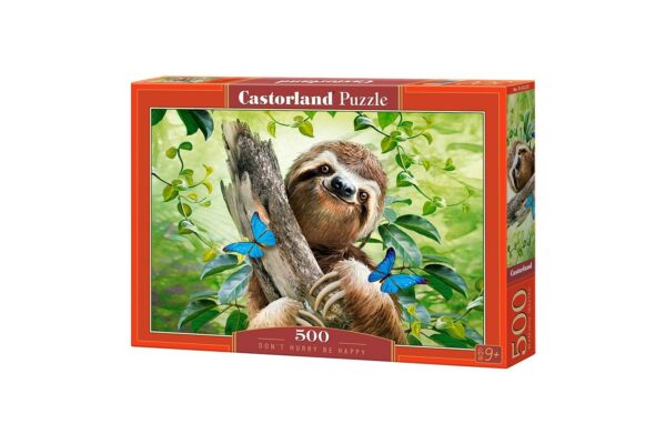 puzzle castorland don t hurry be happy 500 piese 53223 1