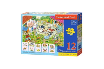 puzzle castorland educativ mama si copilul