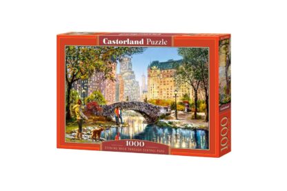 puzzle castorland evening walk through central park 1000 piese 104376 1