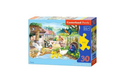 puzzle castorland farm 30 piese 1