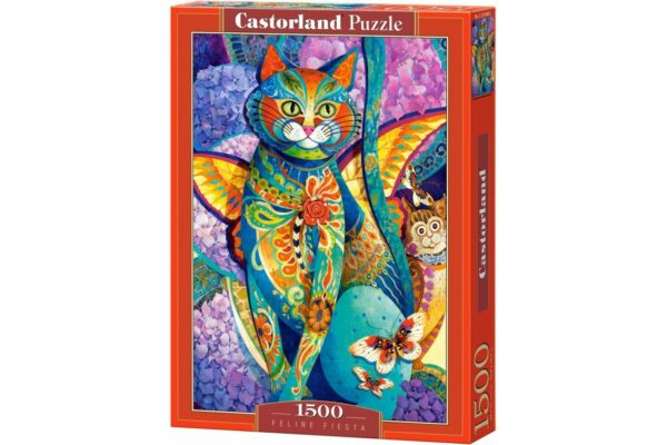 puzzle castorland feline fiesta 1500 piese 1