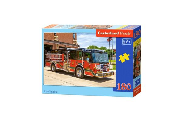 puzzle castorland fire engine 180 piese 1