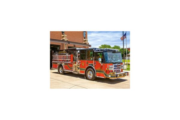 puzzle castorland fire engine 180 piese