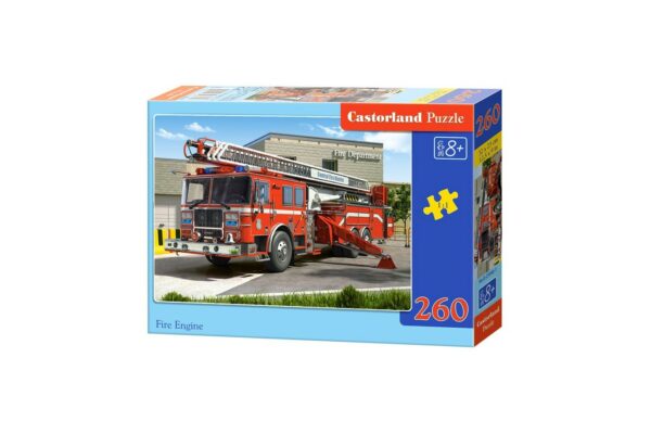 puzzle castorland fire engine 260 piese 1