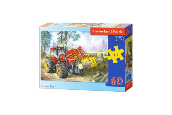 puzzle castorland forest site 60 piese 1
