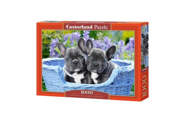 puzzle castorland french bulldog puppies 1000 piese 104246 1