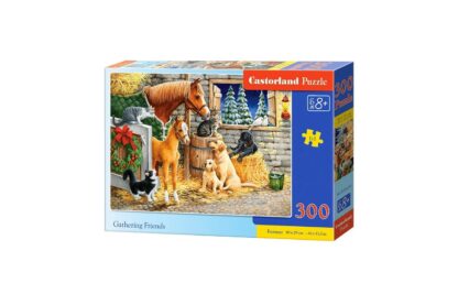 puzzle castorland gathering friends 300 piese 1